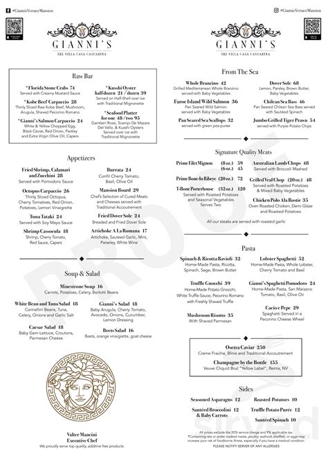 versace house restaurant|versace restaurant menu.